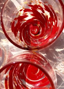 Art glass tableware by Gerry Reilly -24