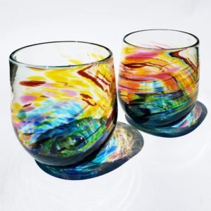 Art glass tableware by Gerry Reilly -41
